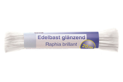 Image of Edelbast 20 m weiss glänzend Viscose 10 g bei JUMBO