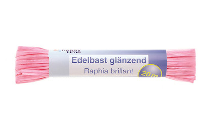 Image of Edelbast 20m pink glänzend Viscose 10 g bei JUMBO