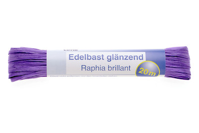 Image of Edelbast 20m lila glänzend Viscose 10 g