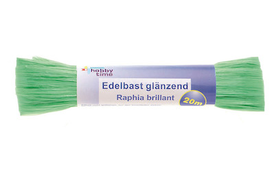 Image of Edelbast 20m hellgrün glänzend Viscose 10 g
