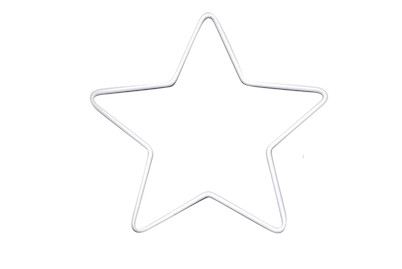 Image of Metallstern weiss bei JUMBO