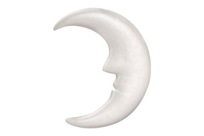 Image of Styropor Mond geschrumpft bei JUMBO