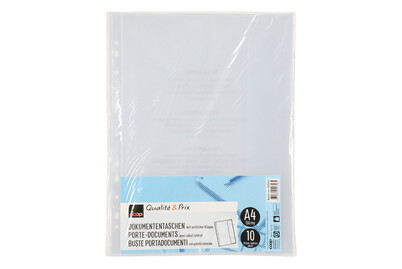 Image of Qualité&Prix 10 Dokumententaschen A4 150 my bei JUMBO