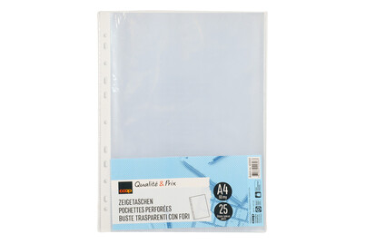 Image of Qualité&Prix Zeigetaschen A4 60My 25 Stück bei JUMBO