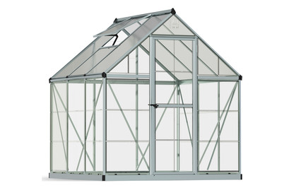 Image of Palram Gewächshaus Hybrid 2 x 2 silber bei JUMBO