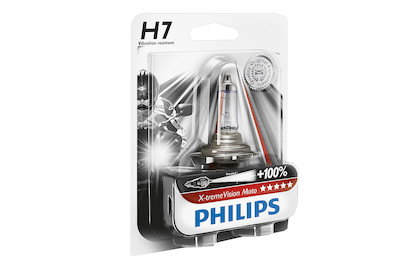 Image of Philips X-treme Motorradlampe H7