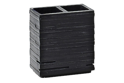 Image of diaqua® Zahnbürstenhalterung Gedy schwarz bei JUMBO