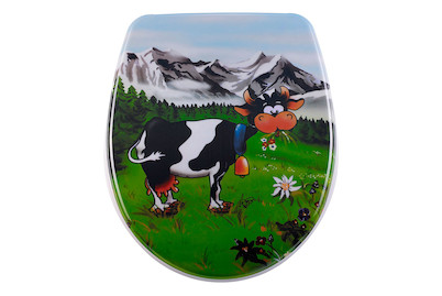 Image of diaqua® WC-Sitz Nice Slow Down Kuh bei JUMBO