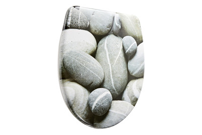 Image of diaqua® WC-Sitz Nice Slow Down Steine bei JUMBO