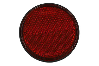 Image of Unitec Heckreflektor rund 2 Stück rot bei JUMBO