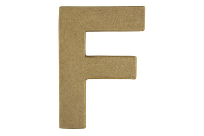 Image of Pappmaché Buchstabe F FSC Recycled100%, 15x10,5x3cm bei JUMBO