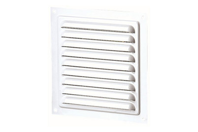 Image of Metallgitter aus Alu, weiss, 150 × 150 mm bei JUMBO