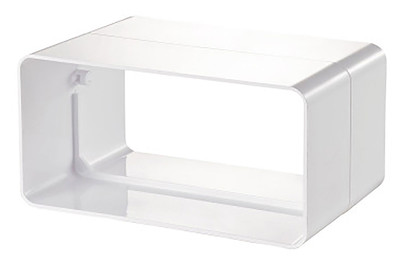 Image of Flachkanal-Verbinder 11 x 5.5 cm waagerecht bei JUMBO