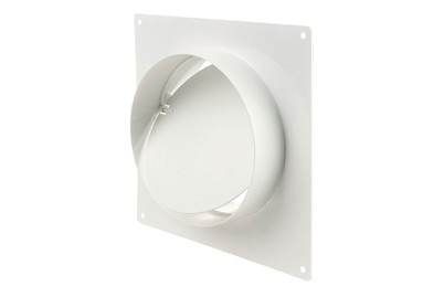 Image of Maueranschluss-Stutzen mit Klappe bei JUMBO