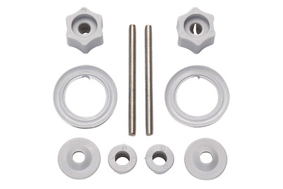 Image of Befestigungsgarnitur Paris Lyon Relief Brillant bei JUMBO