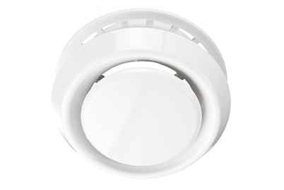 Image of Tellerventil aus Kunststoff, Ø 100 mm, weiss bei JUMBO