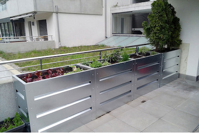 Image of Neogard Stahlhochbeet verzinkt klein (100x50x85cm), Metall bei JUMBO