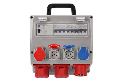 Image of Baustromverteiler 16 A bestückt bei JUMBO