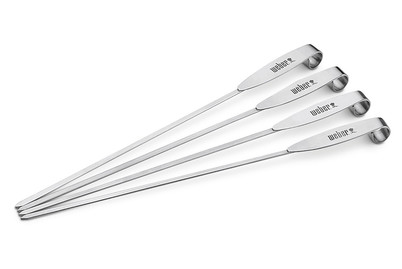 Image of Weber Etgs Spiesse-Set Edelstahl, 4 Stück bei JUMBO