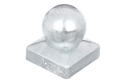 Image of Pfostenkappe Holz Kugel 70x70 mm bei JUMBO