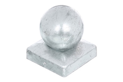 Image of Pfostenkappe Holz Kugel 90x90 mm bei JUMBO