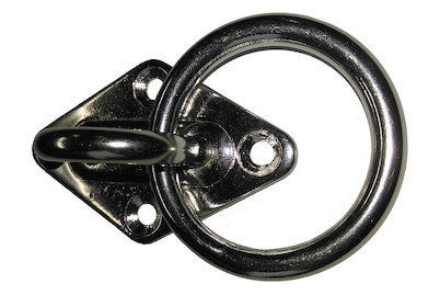 Image of Platte Diamantform mit Ring bei JUMBO