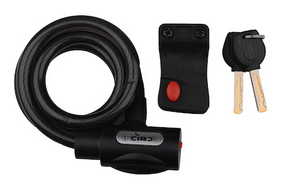 Image of Qualité & Prix Spiralkabelschloss 1.2 x 100 cm bei JUMBO