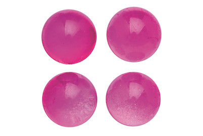 Image of Deko Glaskugeln, 200 g fuchsia bei JUMBO