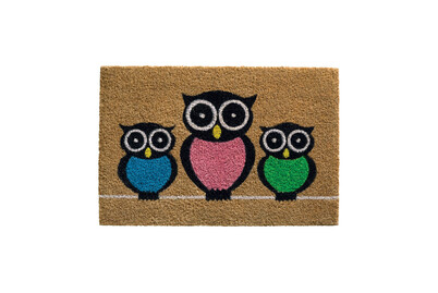 Image of Hamat Kokosmatte Eule 40x60 cm bei JUMBO