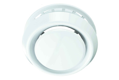 Image of Tellerventil aus Kunststoff, Ø 125 mm, weiss bei JUMBO