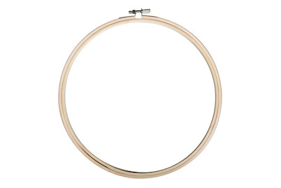 Image of Holz Stickrahmen, 23cm ø, Ringhöhe: 8mm bei JUMBO