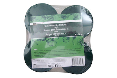 Image of Qualité&Prix Frischblumen-Steckschaum 4 Stück à 20 g bei JUMBO