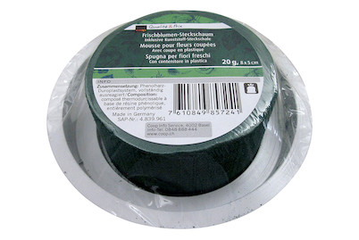 Image of Qualité&Prix Frischblumen-Steckschaum mit Schale 20 g bei JUMBO