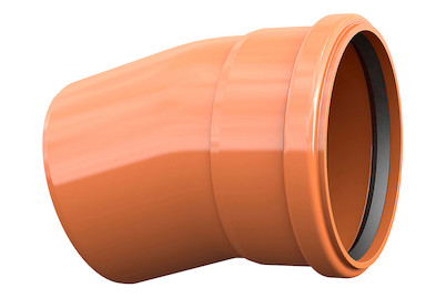 Image of KG-Bogen 15° inkl. Dichtung bei JUMBO