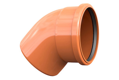 Image of KG-Bogen 45° inkl. Dichtung bei JUMBO