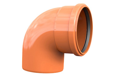 Image of KG-Bogen 87° inkl. Dichtung bei JUMBO