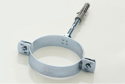 Image of HT Schelle verzinkt mit Gewindestift DN 40 bei JUMBO