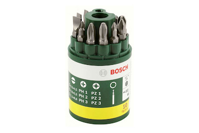 Image of Bosch Promoline 10-teilig S/Driver Bit 019454 bei JUMBO