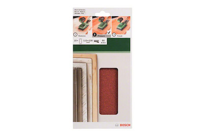 Image of Bosch Schleifblatt 115x230mm G 80 14H 256B21 bei JUMBO