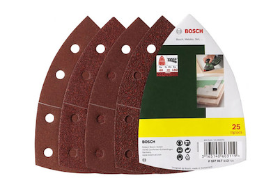 Image of Bosch Schleifblatt Multi 102x62 mm G40/80/12 bei JUMBO