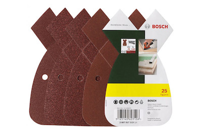 Image of Bosch Schleifblatt Multi B&D G80/120/180 017113 bei JUMBO