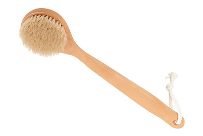 Image of Saunabürste aus Ahorn mit Wildschweinborsten bei JUMBO