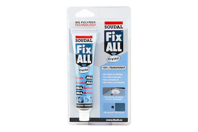 Image of Klebstofftube FixAll Crystal zum kleben und abdichten bei JUMBO
