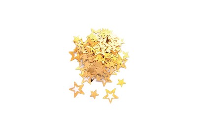 Image of Streuteile Sterne gold 10 mm ca. 500 Stück bei JUMBO