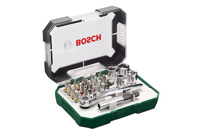 Image of 26-teiliges Schrauberbit- und Ratschen-Set bei JUMBO