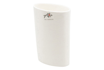 Image of Oval - Porzellan Vase 14cm