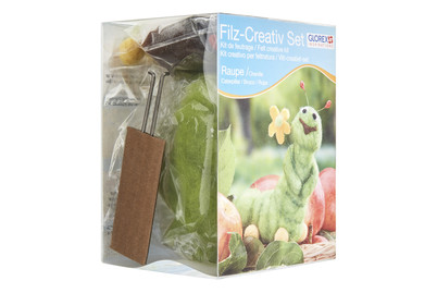 Image of Filz-Creativ-Set Raupe bei JUMBO