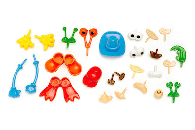 Image of Deko-Teile Kunststoff sortiert 26-teilig bei JUMBO