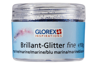 Image of Brillant-Glitter fine, 10 g marine bei JUMBO