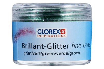 Image of Brillant-Glitter fine, 10 g grün bei JUMBO
